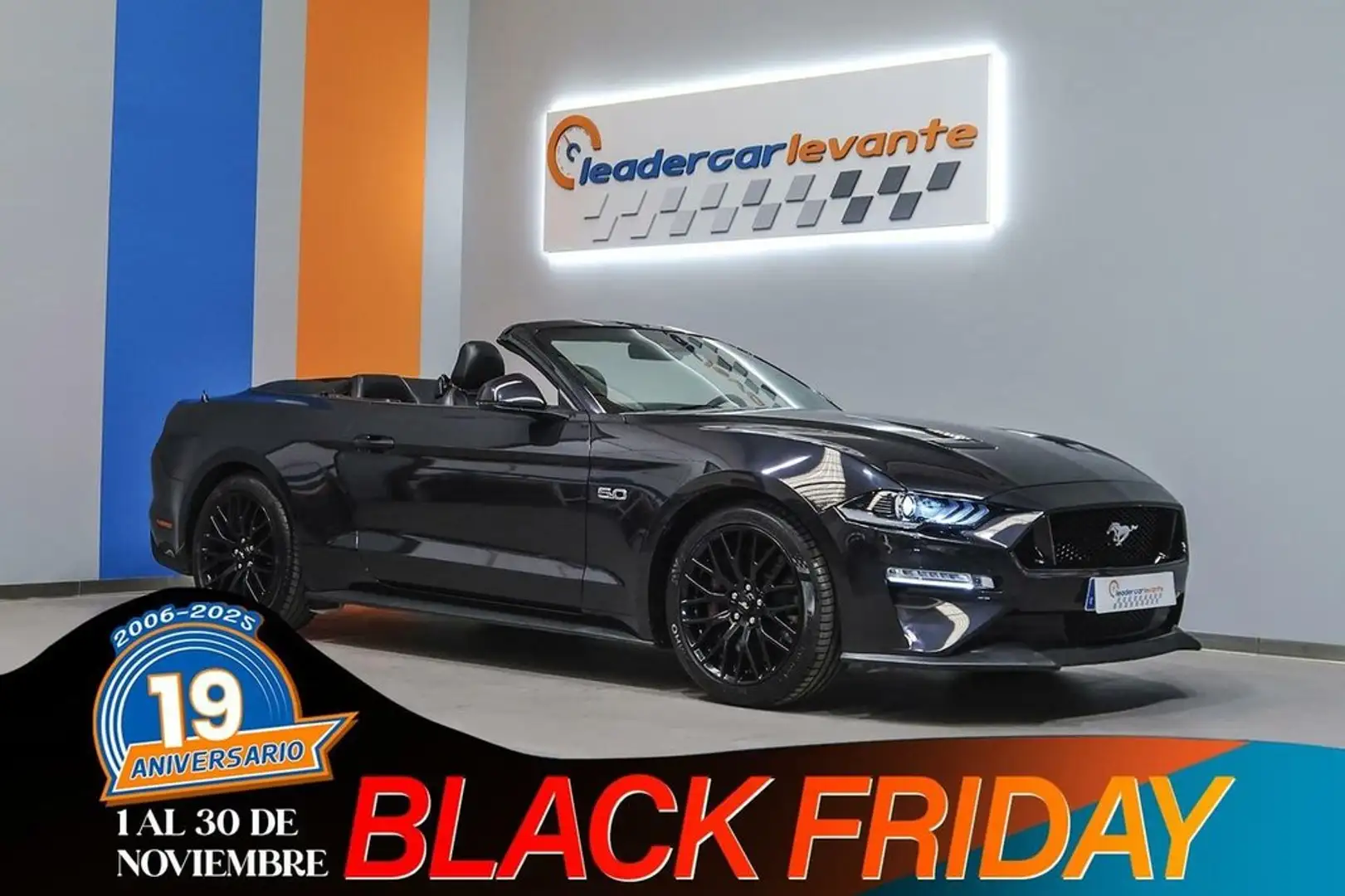 Ford Mustang 5.0 TI VCT V8 A 450CV Negro - 1