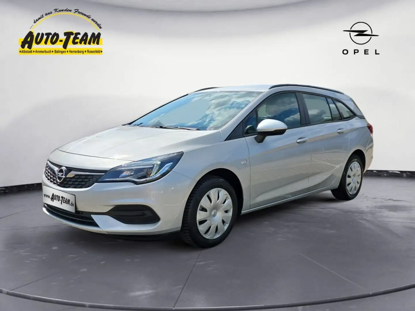 Opel Astra 1.2 Turbo Start/Stop Sports Tourer Silber - 1