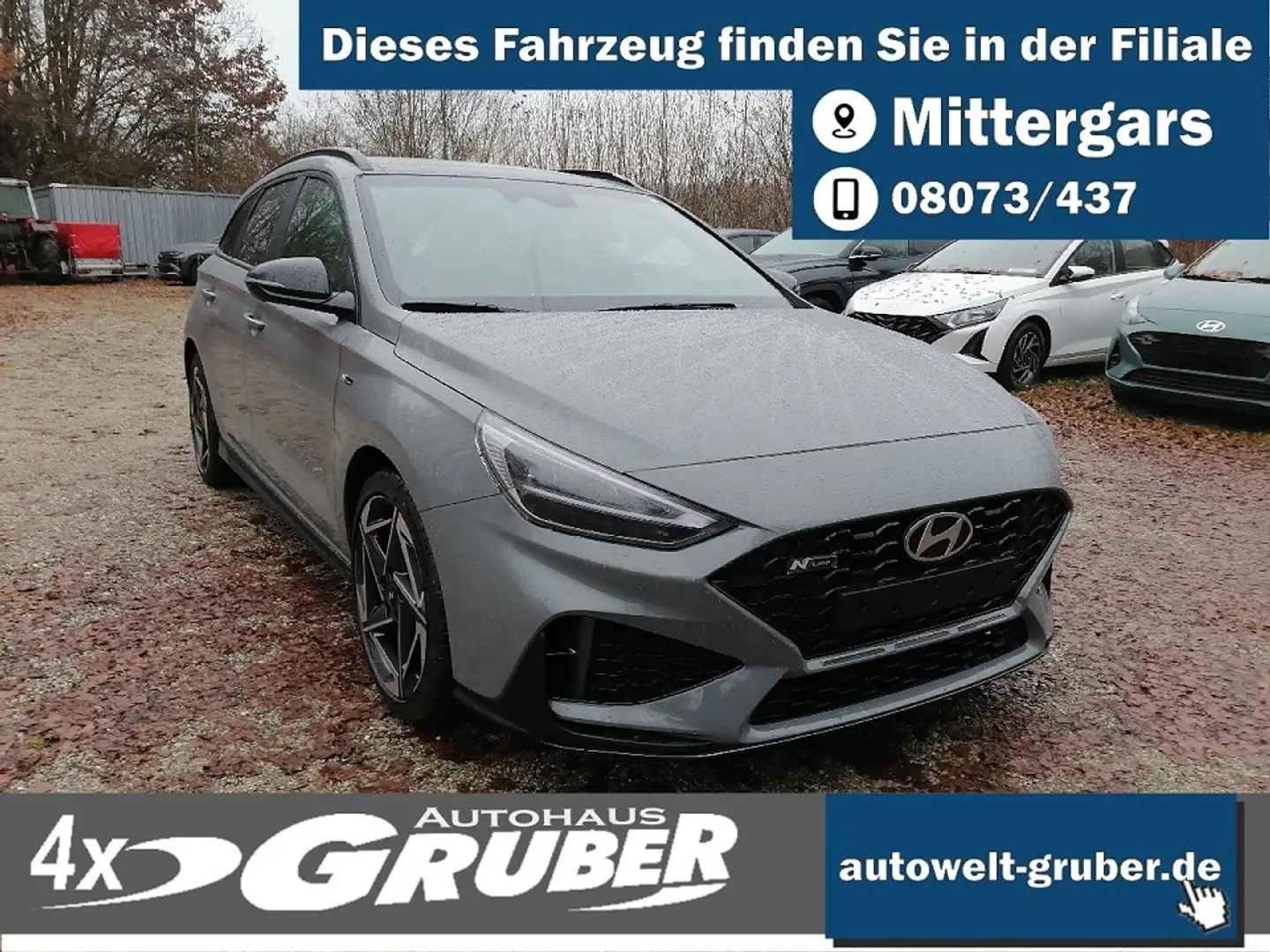 Hyundai i30 Kombi N-Line+Sitz-Paket+Panoramadach Gris - 1