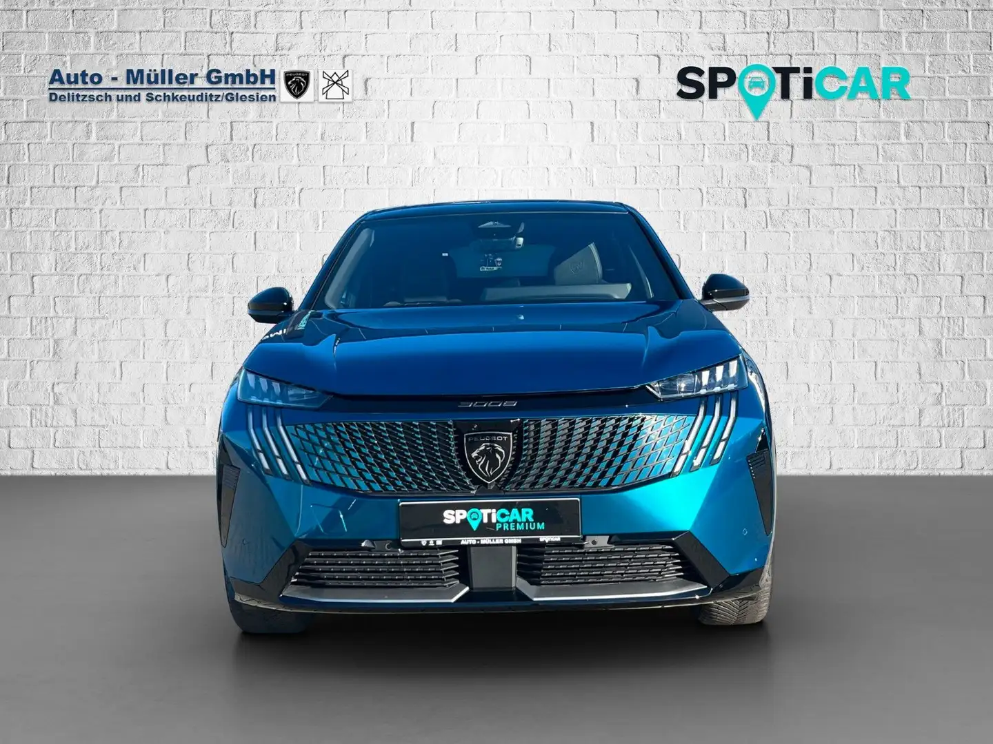 Peugeot 3008 Elektromotor 210 GT/Navi/LED Blau - 2