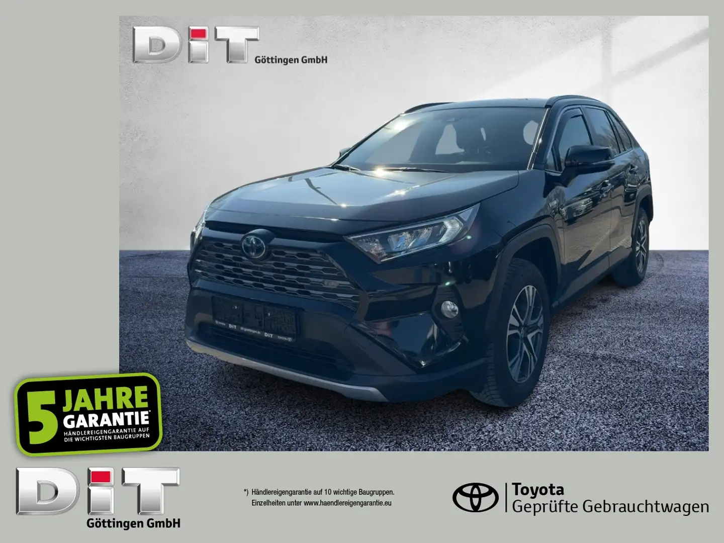 Toyota RAV 4 RAV4 2.5 D Team Deutschland ACC FLA SpurH KAM Schwarz - 1