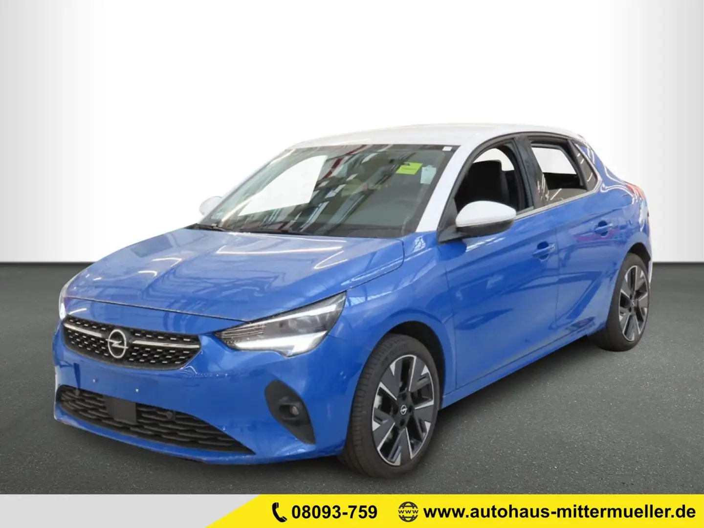 Opel Corsa F e Elegance Standheizung  Navi 11-KW-Lader Blu/Azzurro - 1