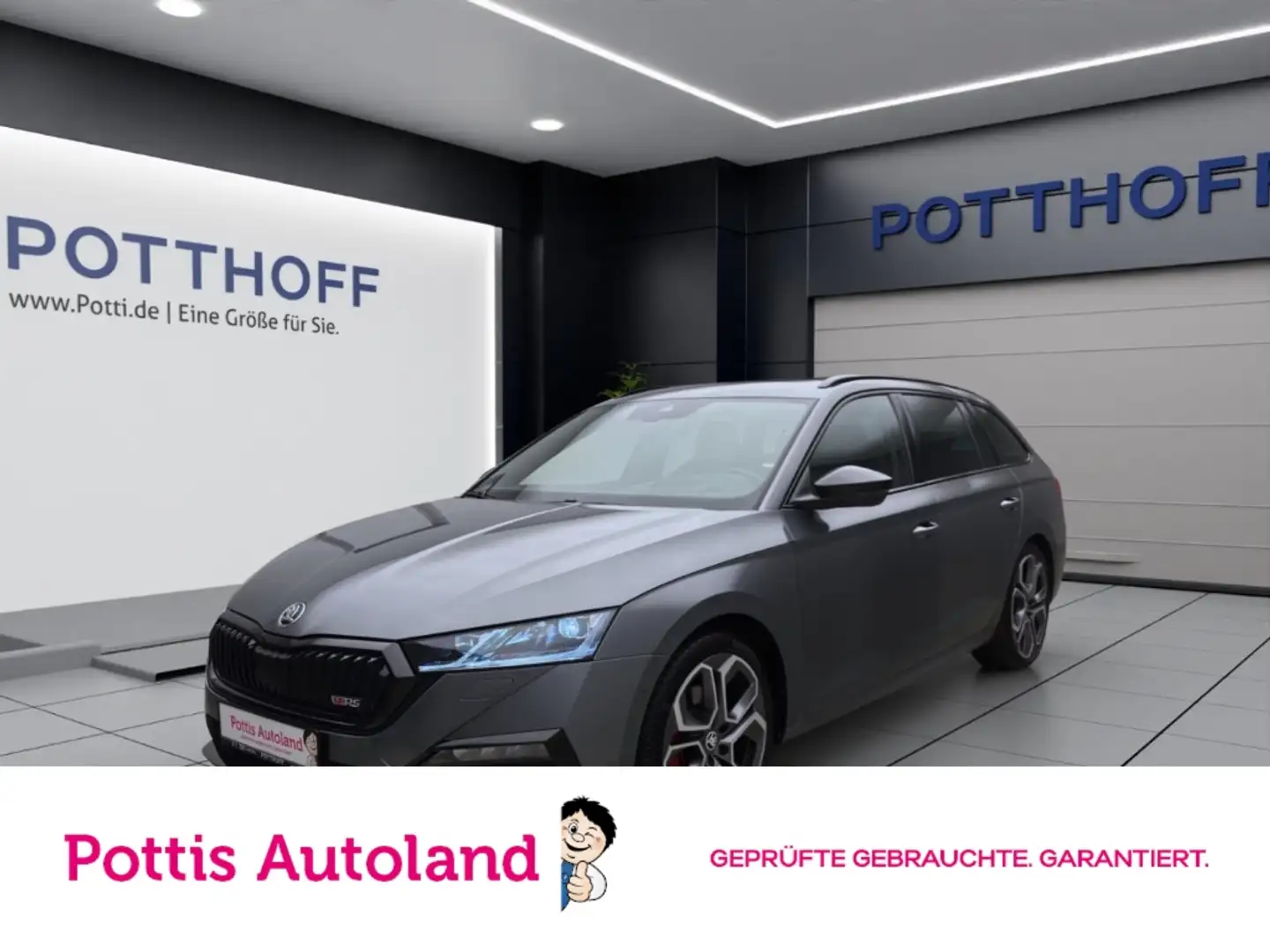 Skoda Octavia Combi RS PLUS PANO AHK PDC NAVI KAMERA Grau - 1