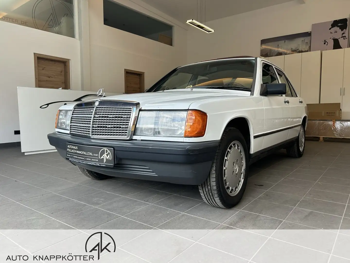 Mercedes-Benz 190 190E/H-Kennzeichen/Klima/ZV/ Weiß - 2