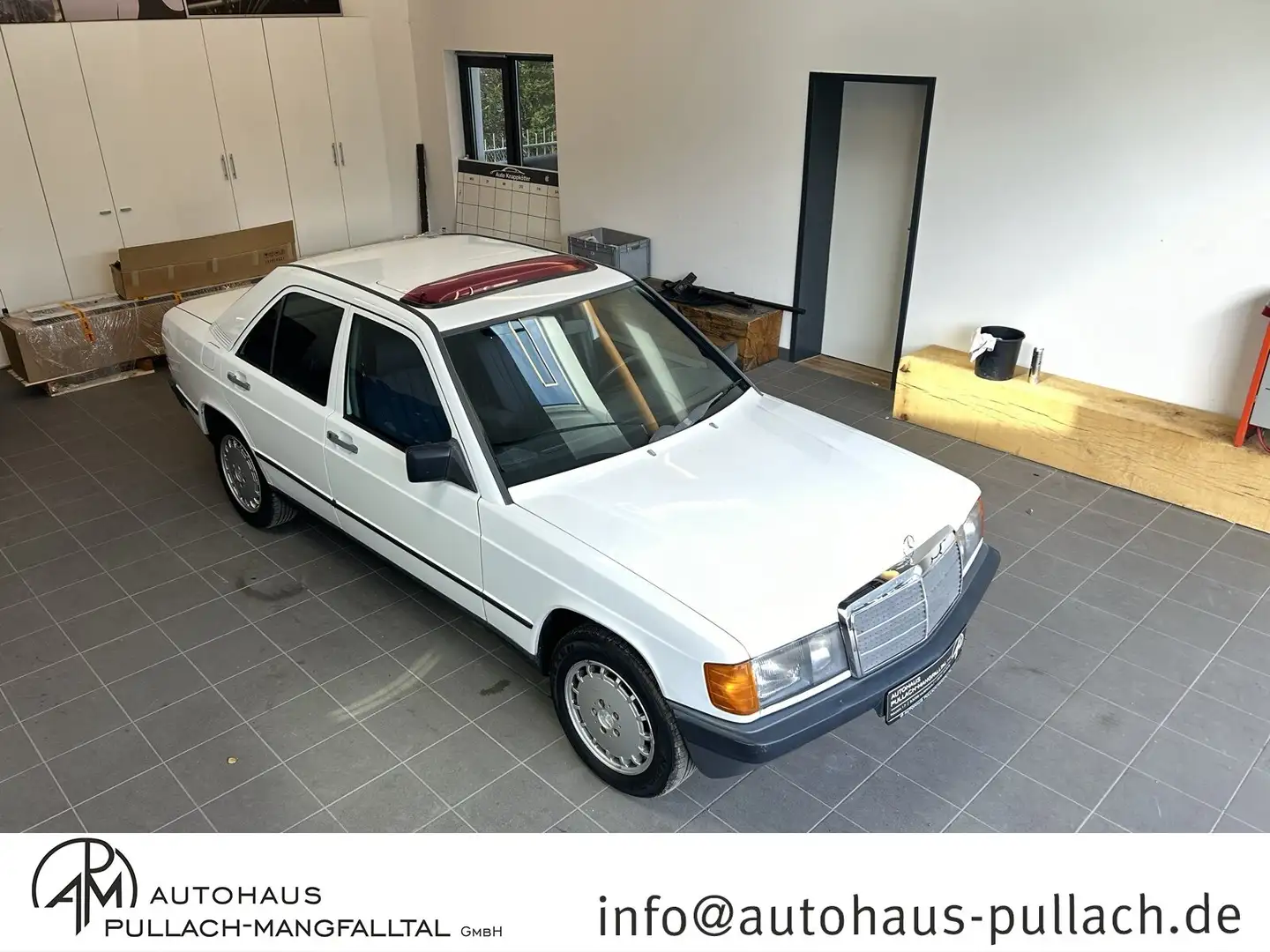 Mercedes-Benz 190 190E/H-Kennzeichen/Klima/ZV/ Weiß - 1