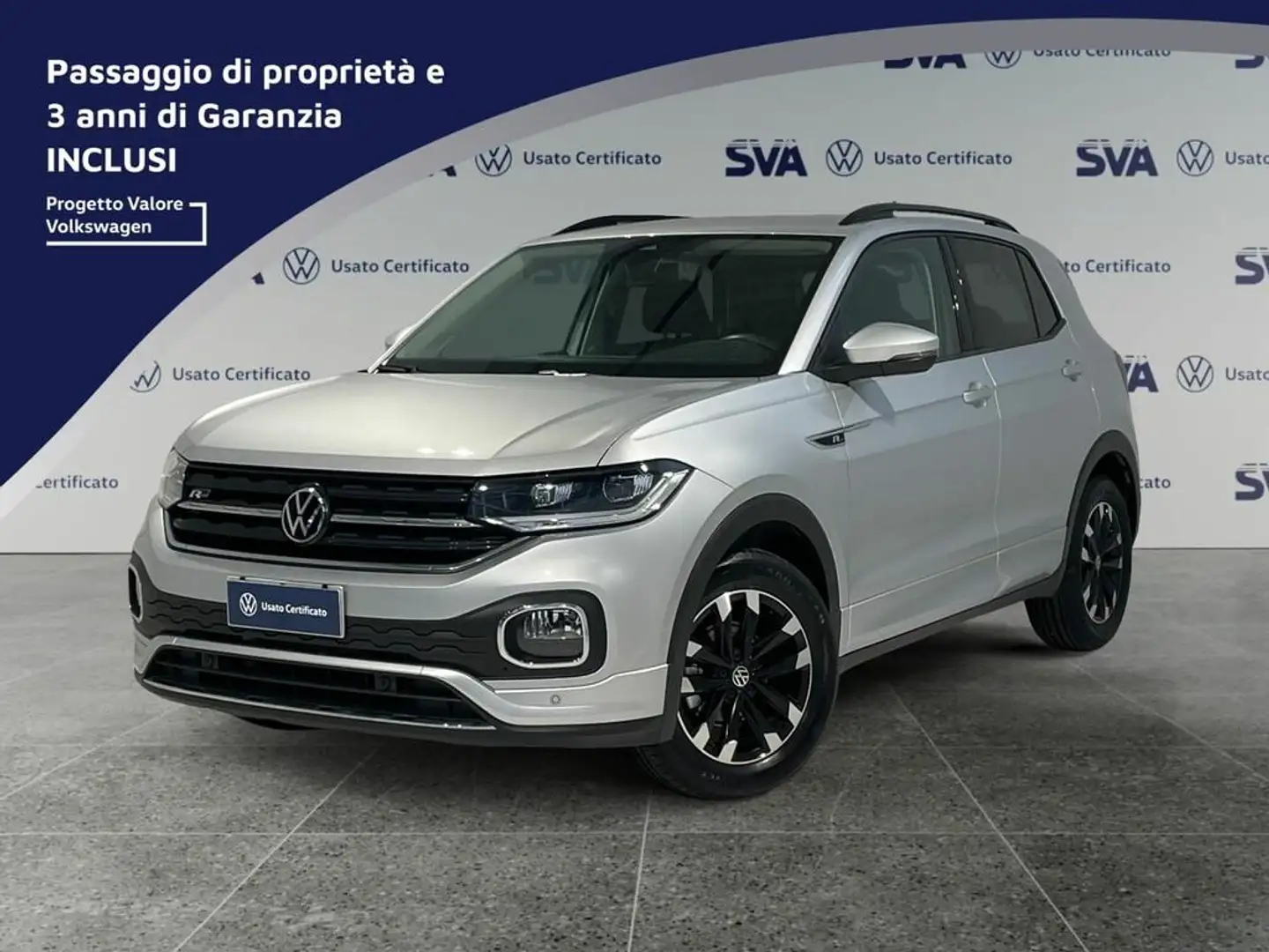 Volkswagen T-Cross 1.0 TSI 110CV Sport R-LINE Argento - 1