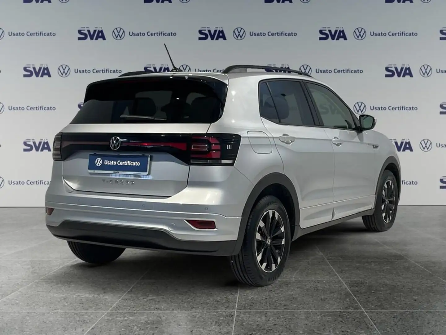 Volkswagen T-Cross 1.0 TSI 110CV Sport R-LINE Argento - 2