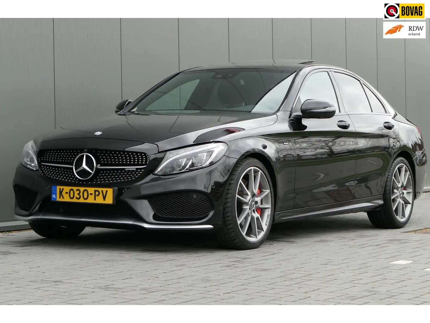 Mercedes-Benz C 43 AMG 4MATIC Pano Burmester 360 Dealer onderhouden Negro - 1