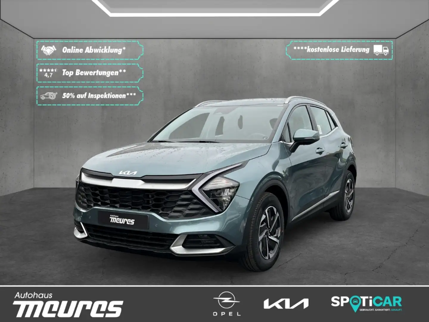 Kia Sportage 1.6 CRDI Mild Hybrid Vision DCT Allwetter Klimaaut Grey - 2