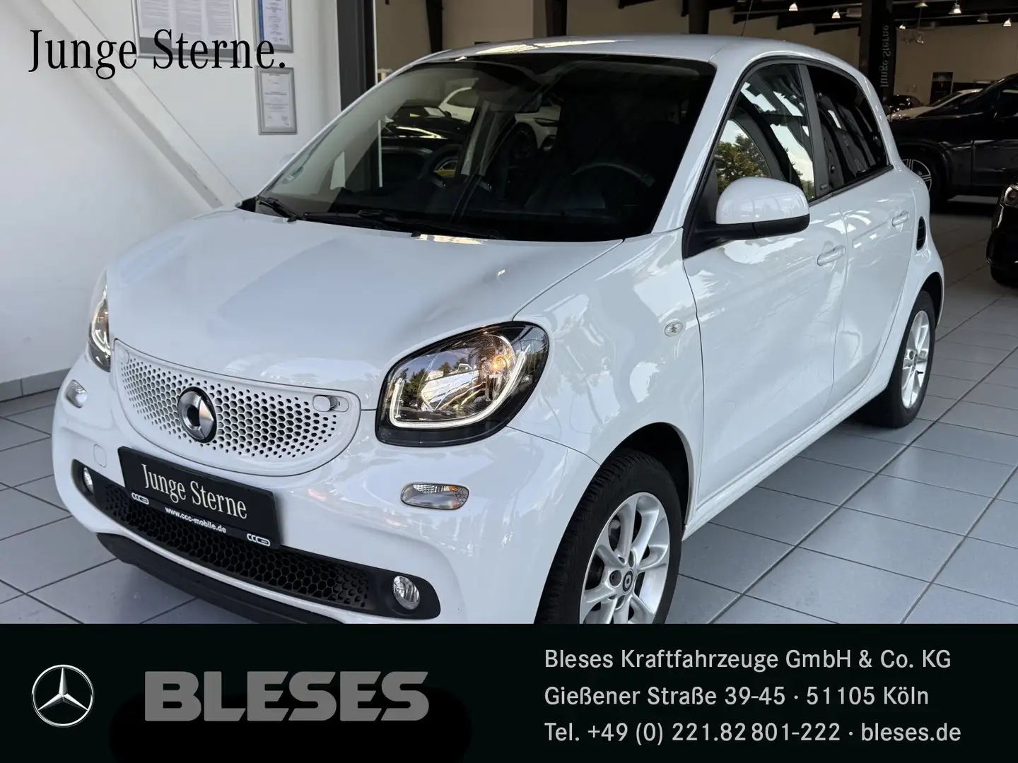 smart forFour 66 kW Passion+twinamic+Navi+LED&Sensor+Komfort-P Blanc - 1