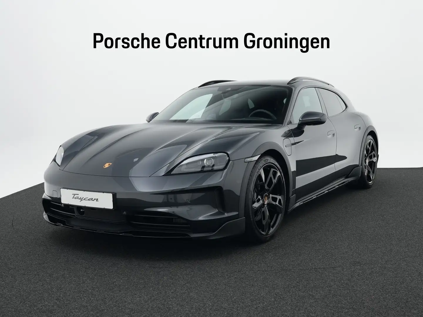 Porsche Taycan 4 Cross Turismo Grijs - 1