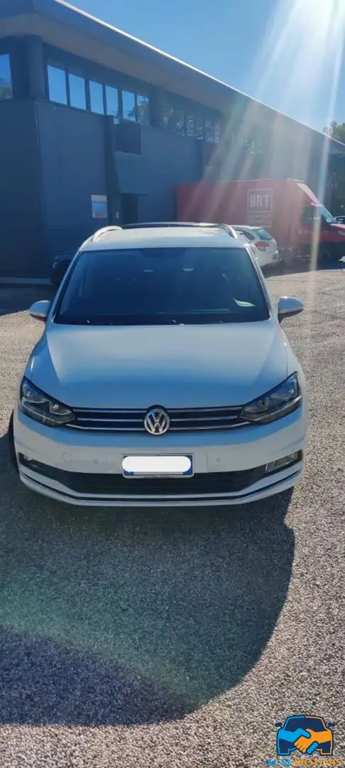 Volkswagen Touran 2.0 TDI 150 CV 7 posti Blanc - 1