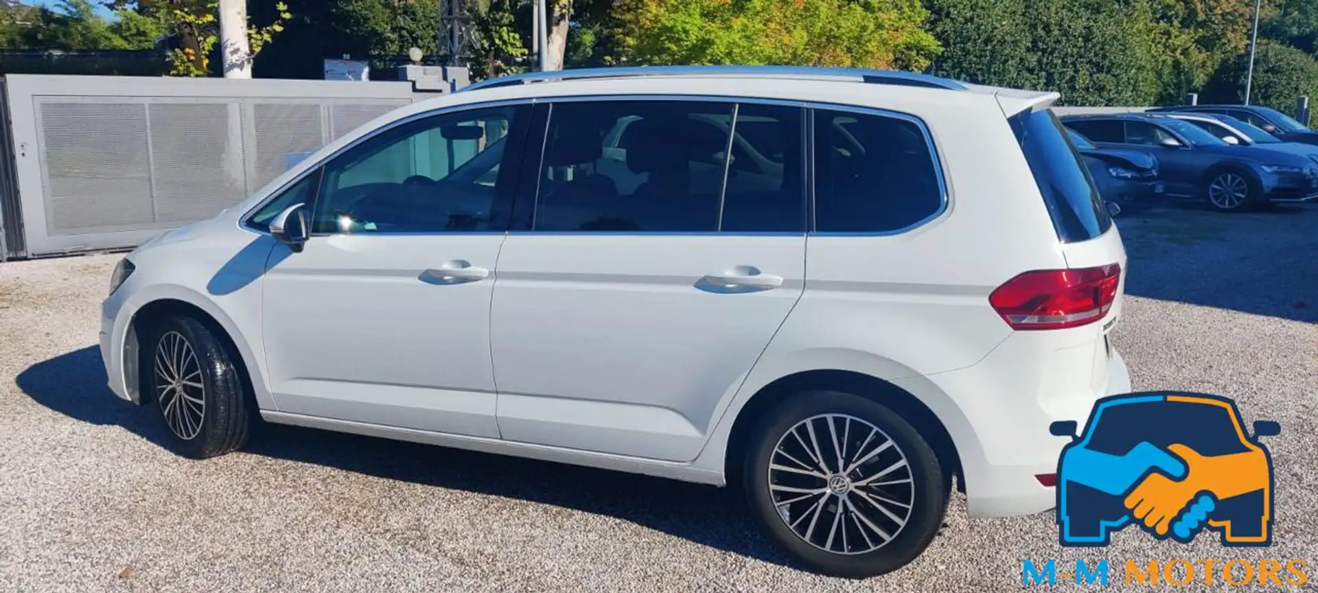 Volkswagen Touran 2.0 TDI 150 CV 7 posti Blanc - 2
