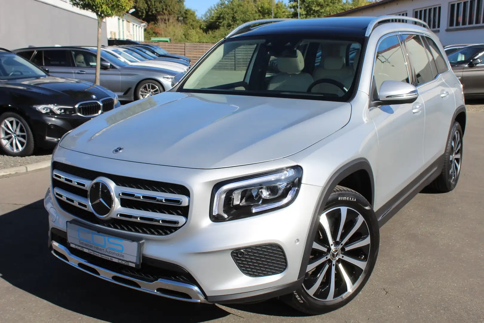 Mercedes-Benz GLB 220 d +Head Up+LED+Panoramad.+T-Leder+19 Zoll+ACC+PDC Argent - 1