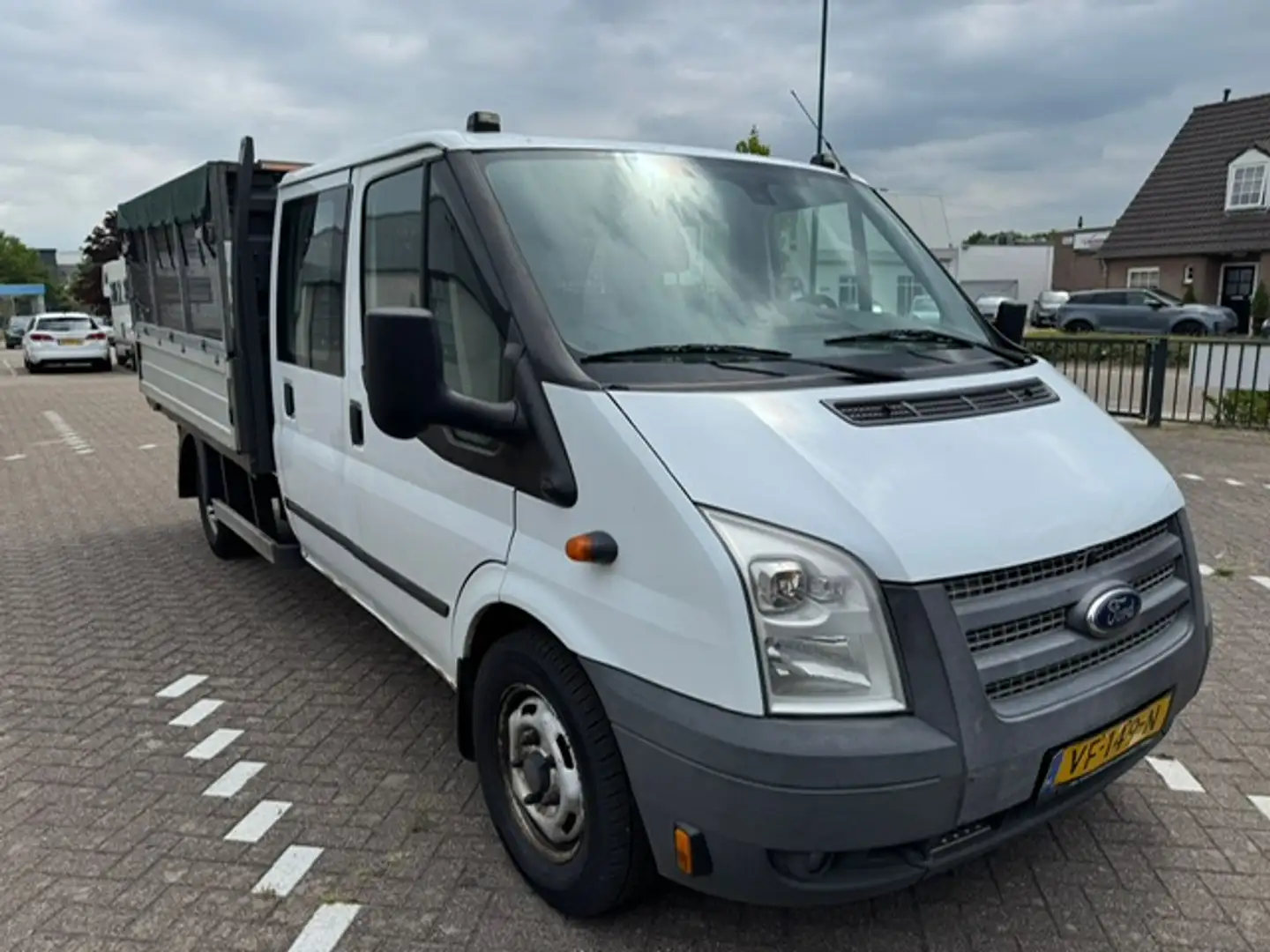 Ford Transit 330L 2.2 TDCI PICK UP Airco 6-Persoons Wit - 2
