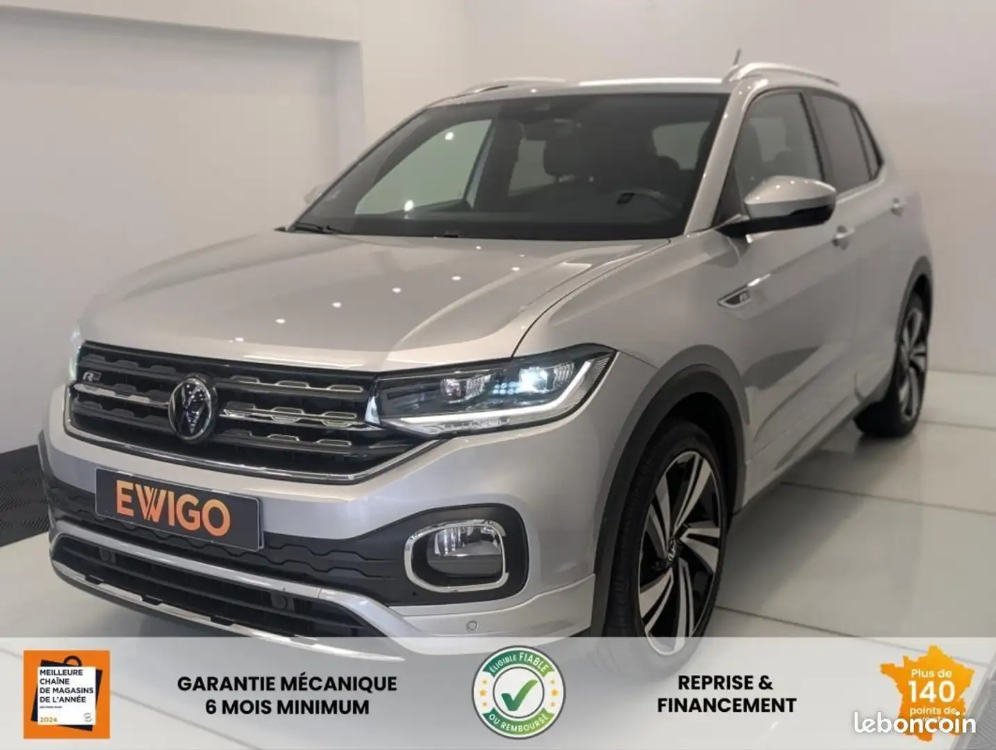 Volkswagen T-Cross 1.0 TSI 110ch R-LINE Grijs - 1