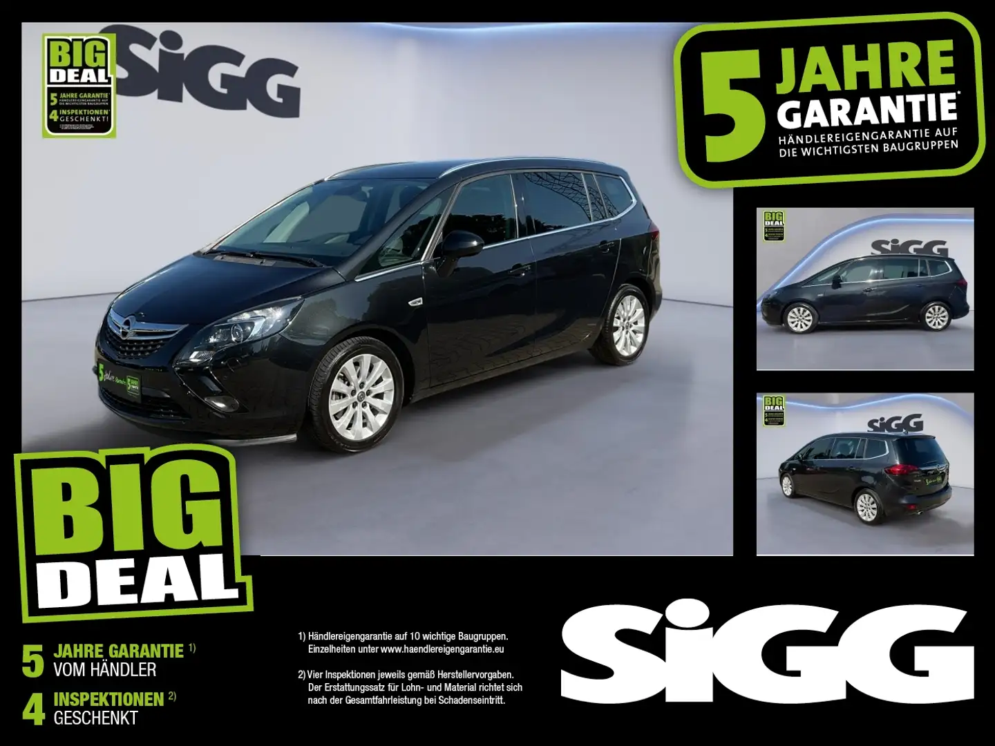 Opel Zafira C Tourer 2.0 CDTI Innovation 7-Sitzer Grau - 1