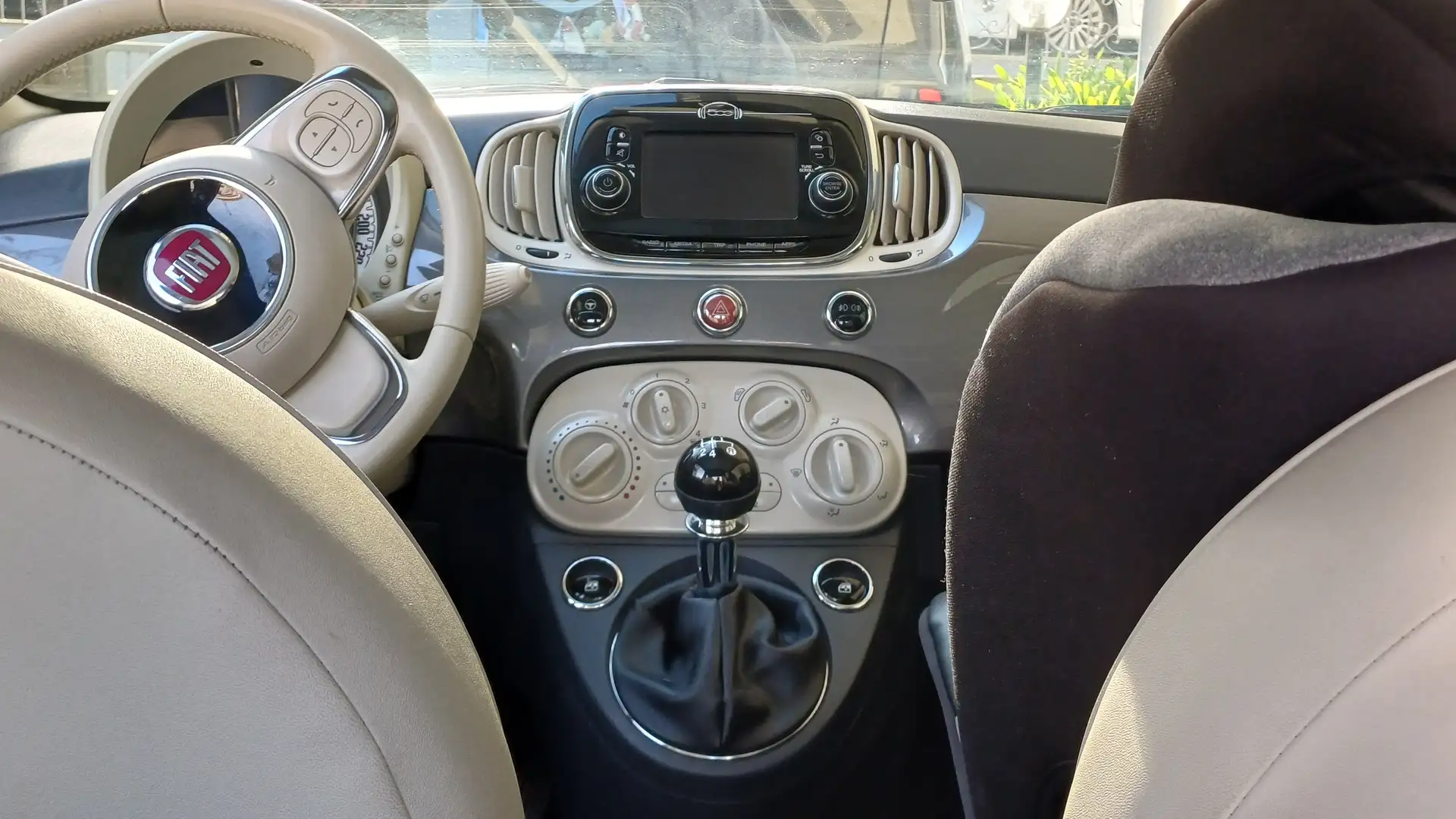 Fiat 500 500 III 2015 1.2 Lounge easypower Gpl 69cv Grigio - 2