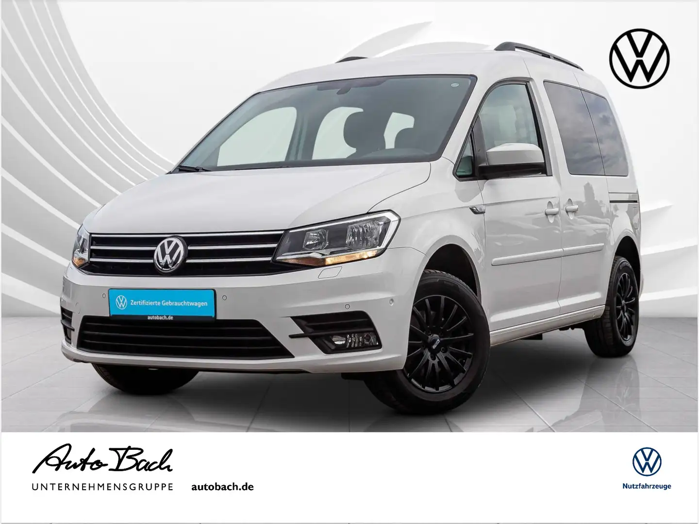 Volkswagen Caddy Comfortline 1.0 l TSI Navi ACC Sitzhzg Cli Wit - 1