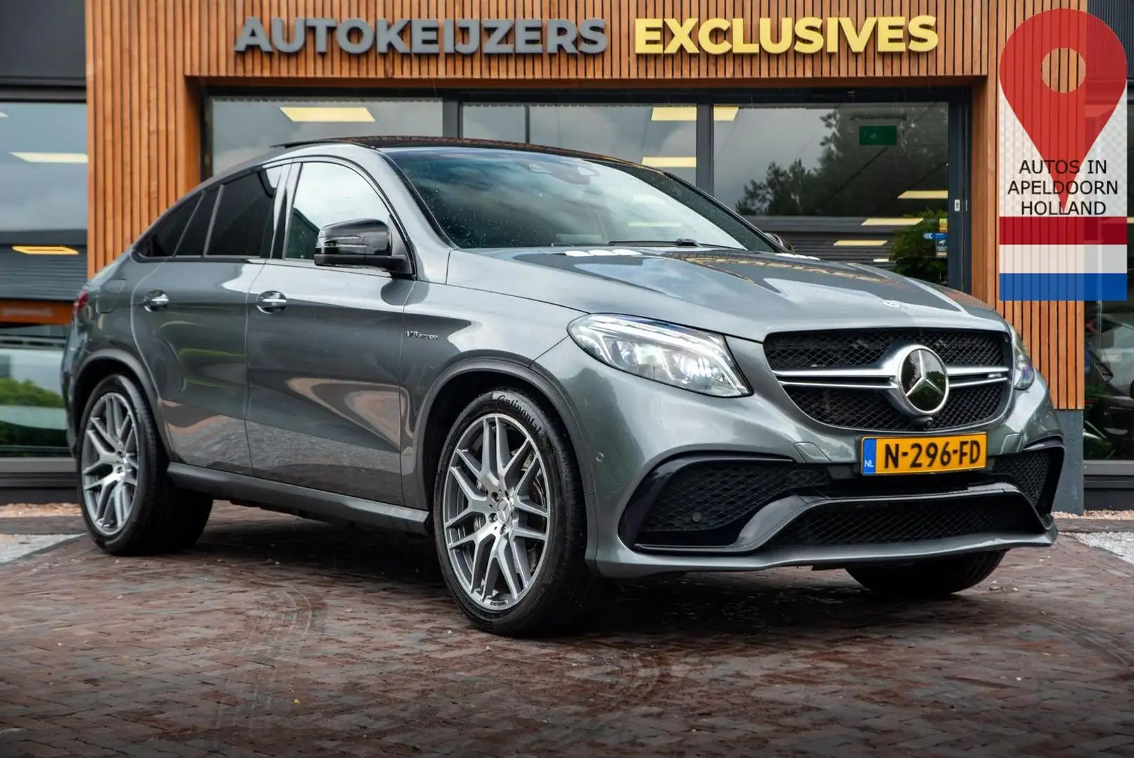 Mercedes-Benz GLE 63 AMG Coupé 4MATIC panorama dach Keyless Ad Gris - 1