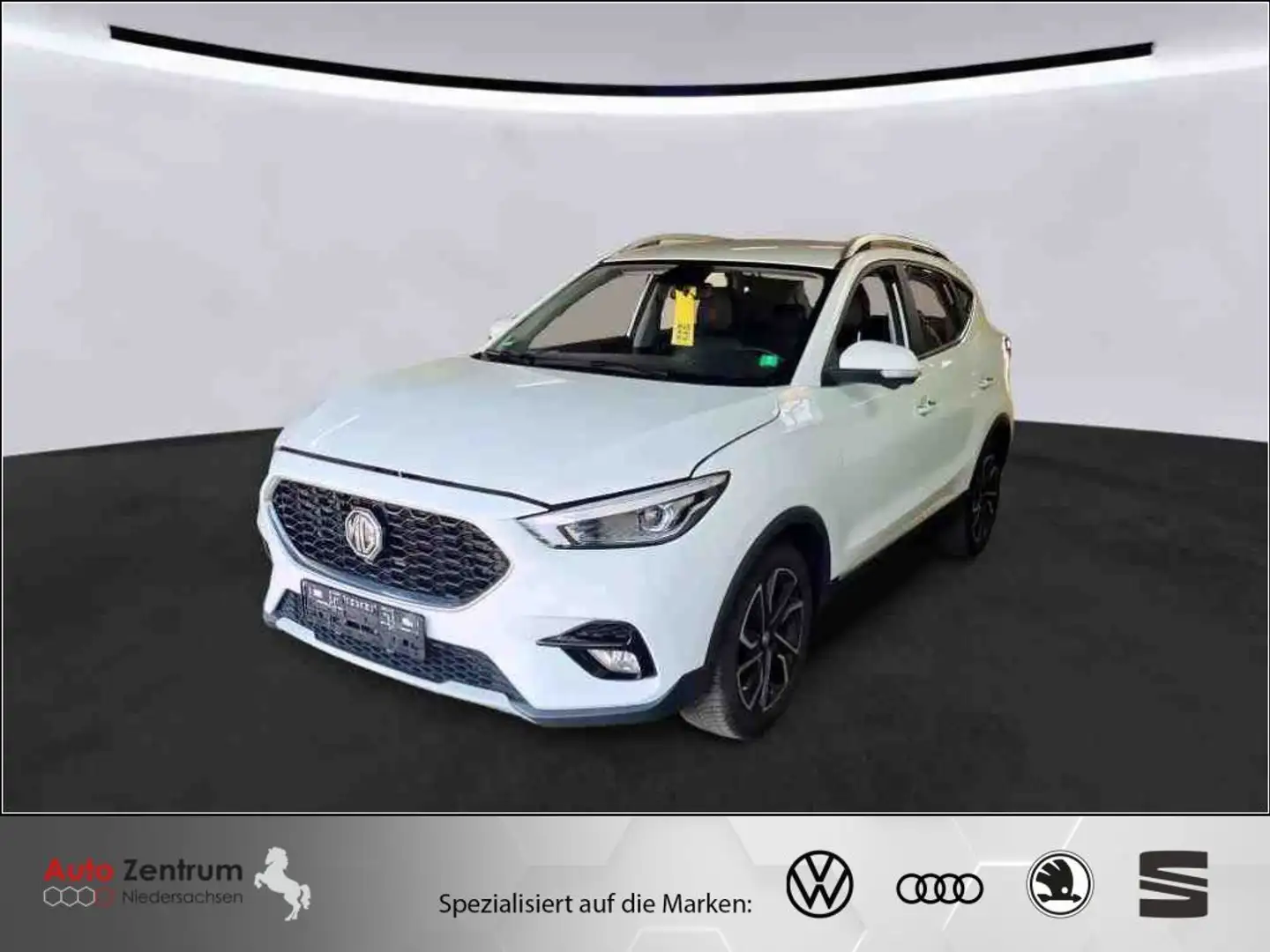 MG ZS ICE 1.5 VTI-tech Comfort Ab 59 EUR Rate/Monat Weiß - 1