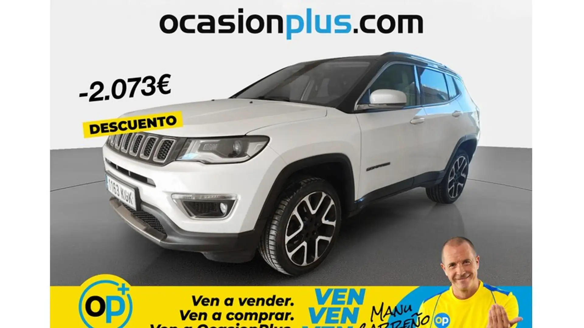 Jeep Compass 2.0 Mjt Limited 4x4 AD Aut. 103kW Blanco - 1