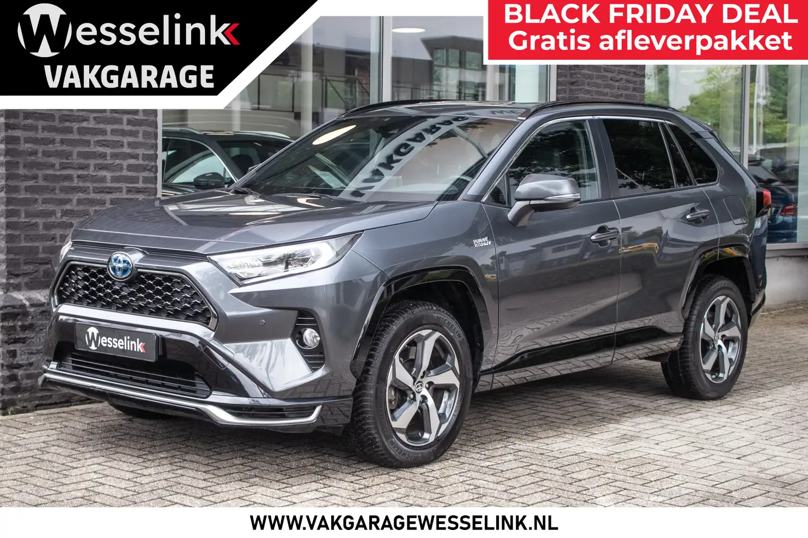Toyota RAV 4 2.5 Plug-in Hybrid AWD Style - Apple cp/Android au Grau - 1