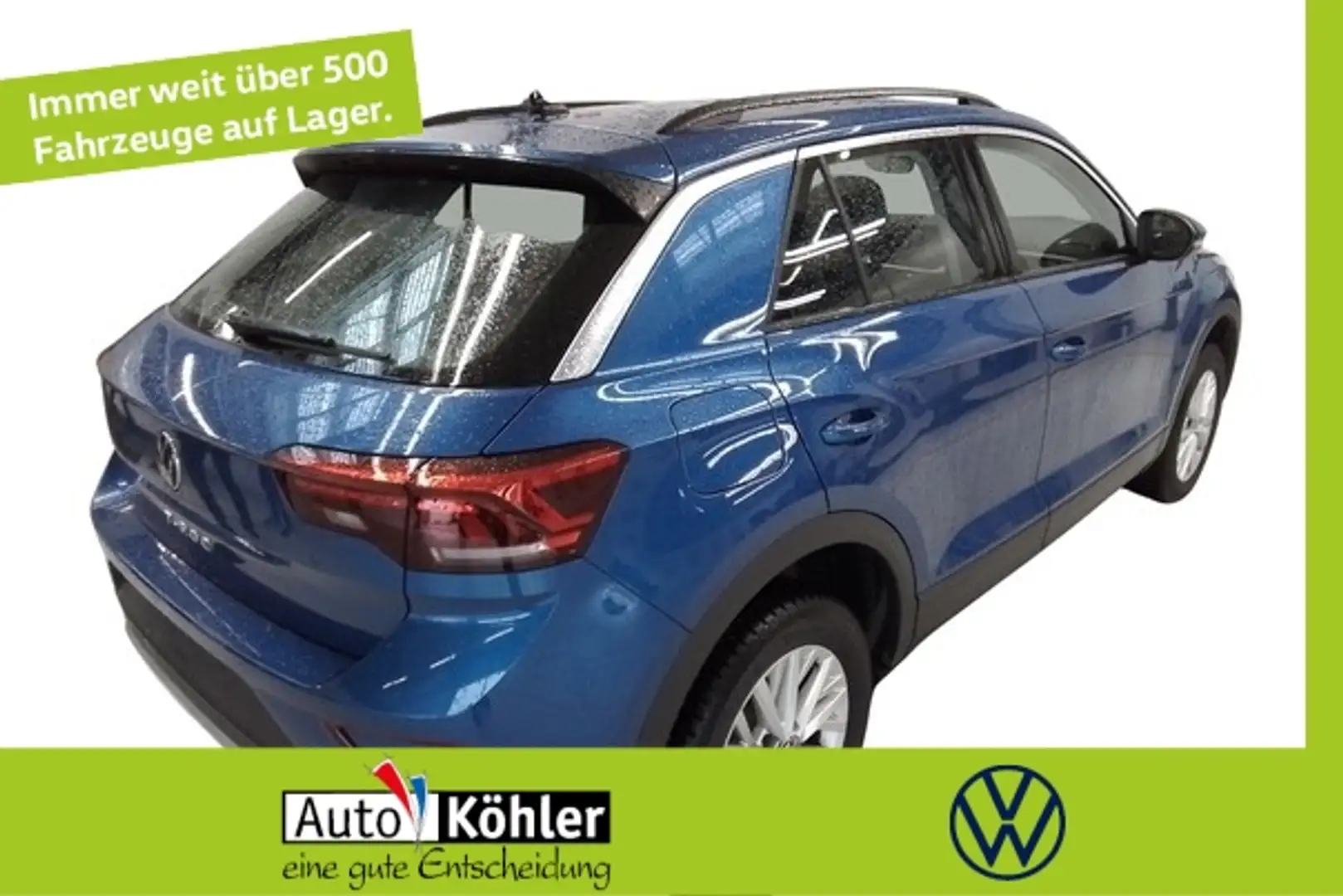Volkswagen T-Roc Life TSi CarPlay+LED+Navi+Virt+PDC+Kamera Schwarz - 1