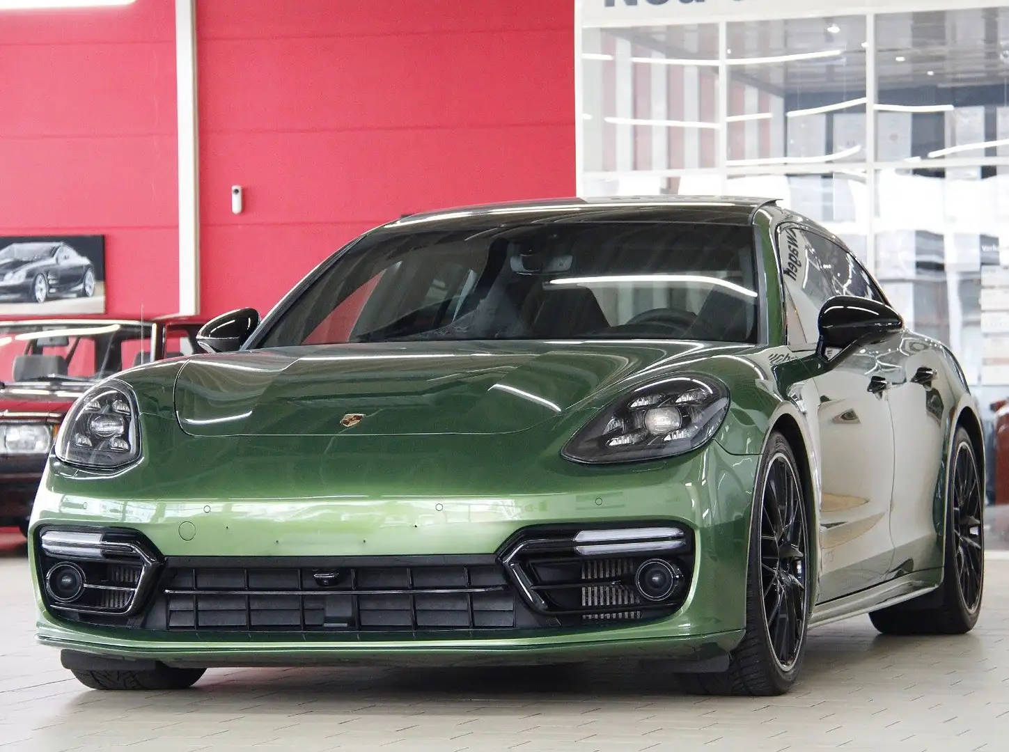 Porsche Panamera PANAMERA GTS *KERAMiK*CARBON*SPORTABGAS*PANORAMA Zöld - 1