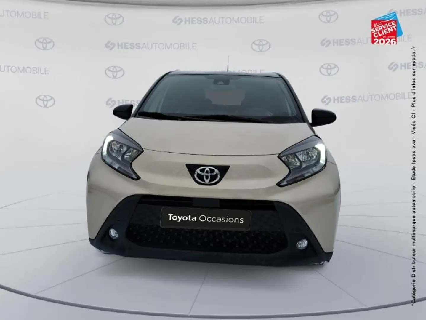 Toyota Aygo X 1.0 VVT-i 72ch Design S-CVT MY23 Schwarz - 2