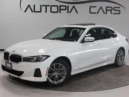 White 2023 BMW 3 Series Sedan All-Wheel Drive Automatic