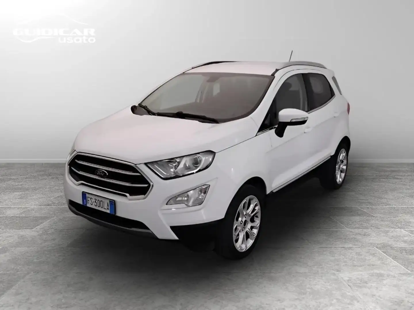 Ford EcoSport 1.0 ecoboost Plus 100cv Weiß - 1