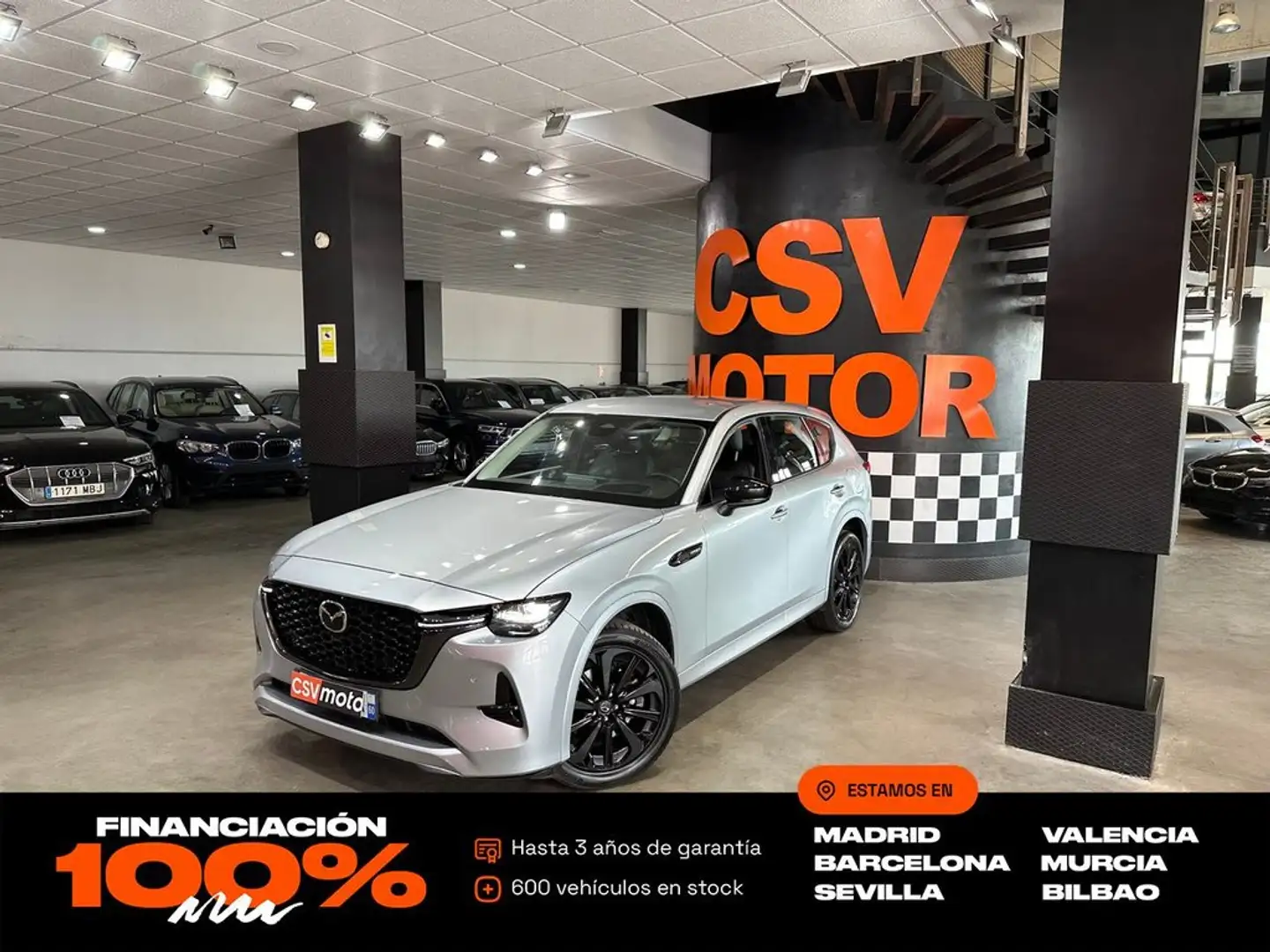 Mazda CX-60 e-Skyactiv PHEV AWD Homura Silber - 1
