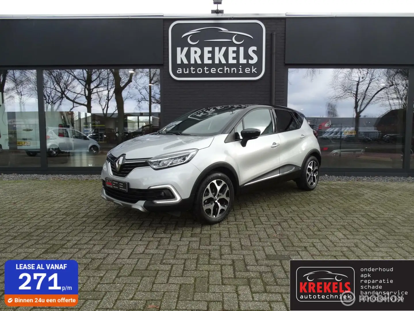 Renault Captur 1.2 TCe Intens | Automaat | Navigatie Zilver - 1