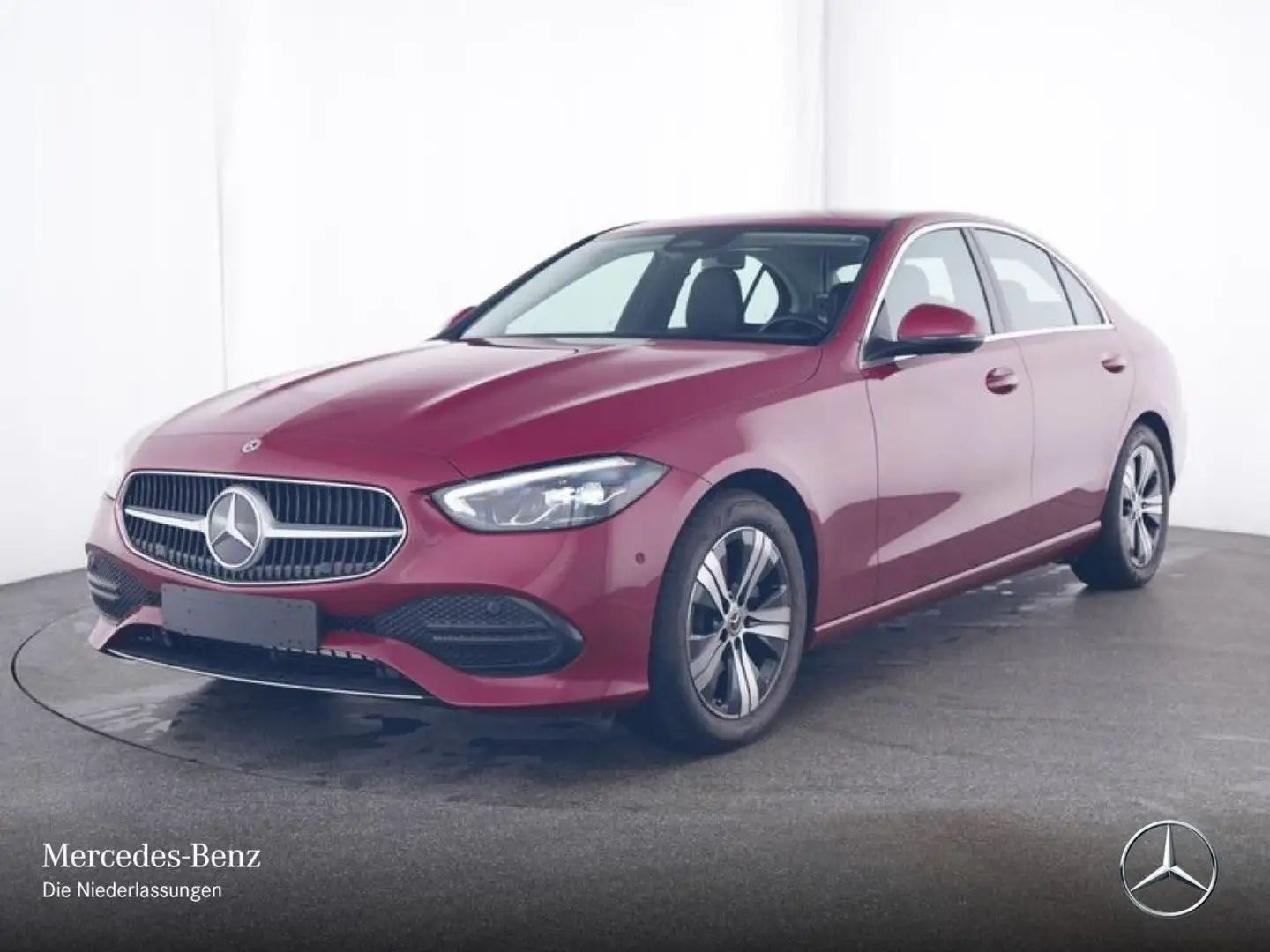 Mercedes-Benz C 180 AVANTG+LED+KAMERA+KEYLESS+9G Rot - 2