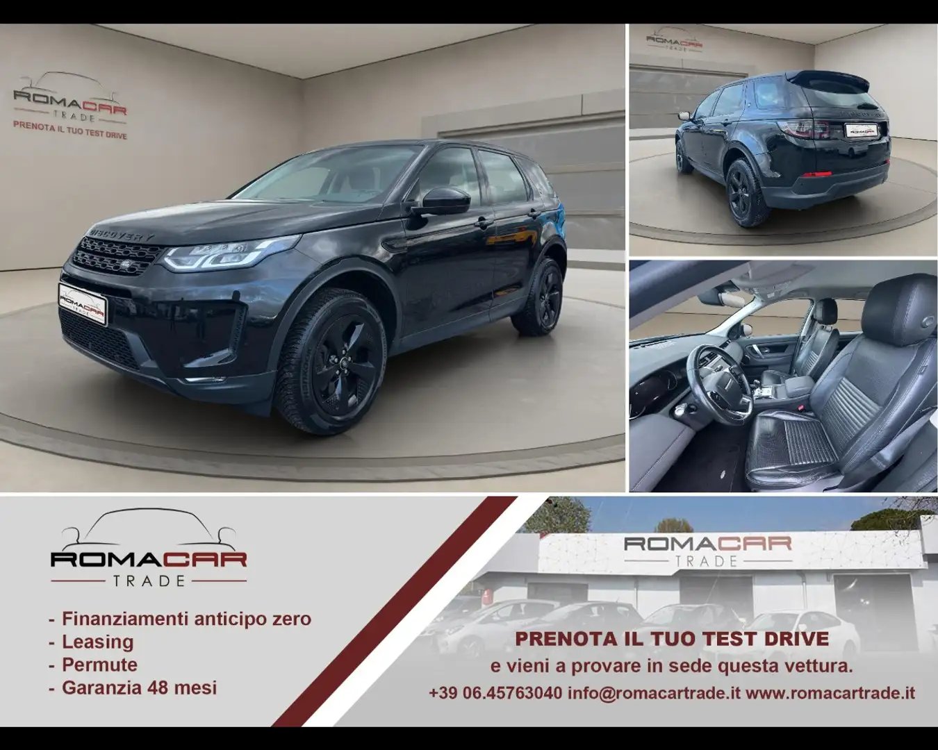 Land Rover Discovery Sport - Discovery Sport 2.0 TD4 180 CV AWD Auto S Nero - 1