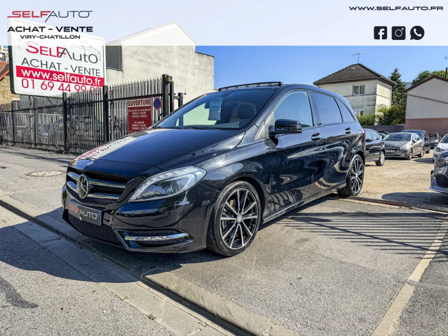 Mercedes-Benz B 180 180 CDI FASCINATION Noir - 1