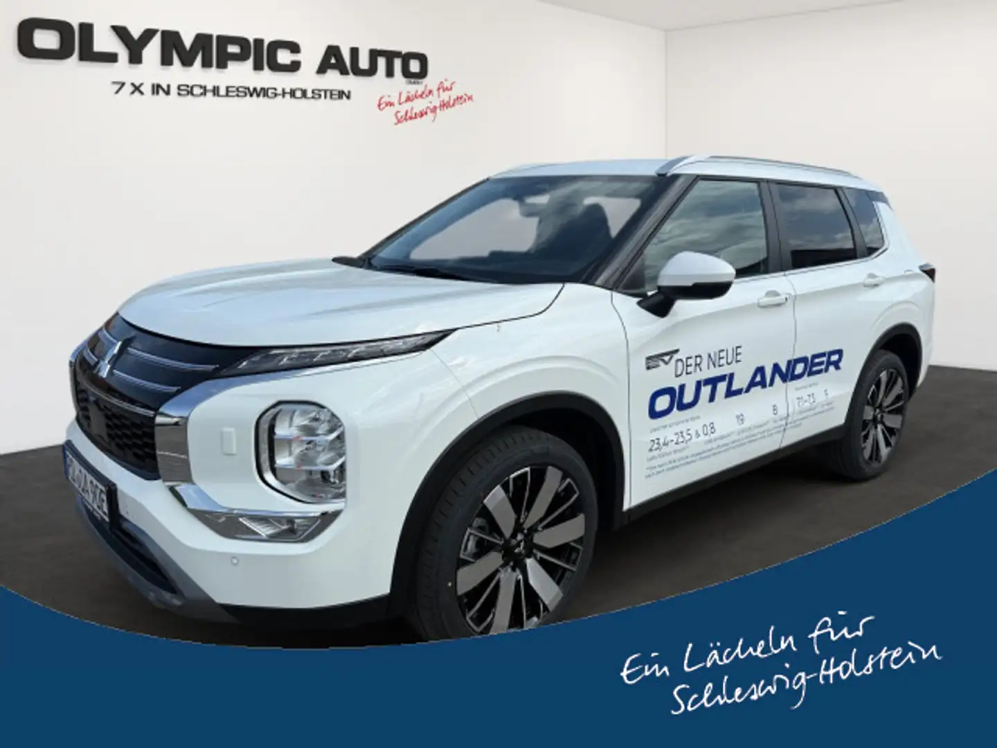 Mitsubishi Outlander 2,4l Plug-in Hybrid Intro Edition CAM Weiß - 1