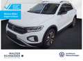 Volkswagen T-Roc 1.0 TSI Goal Navi LED SHZ ACC PDC Weiß - thumbnail 1