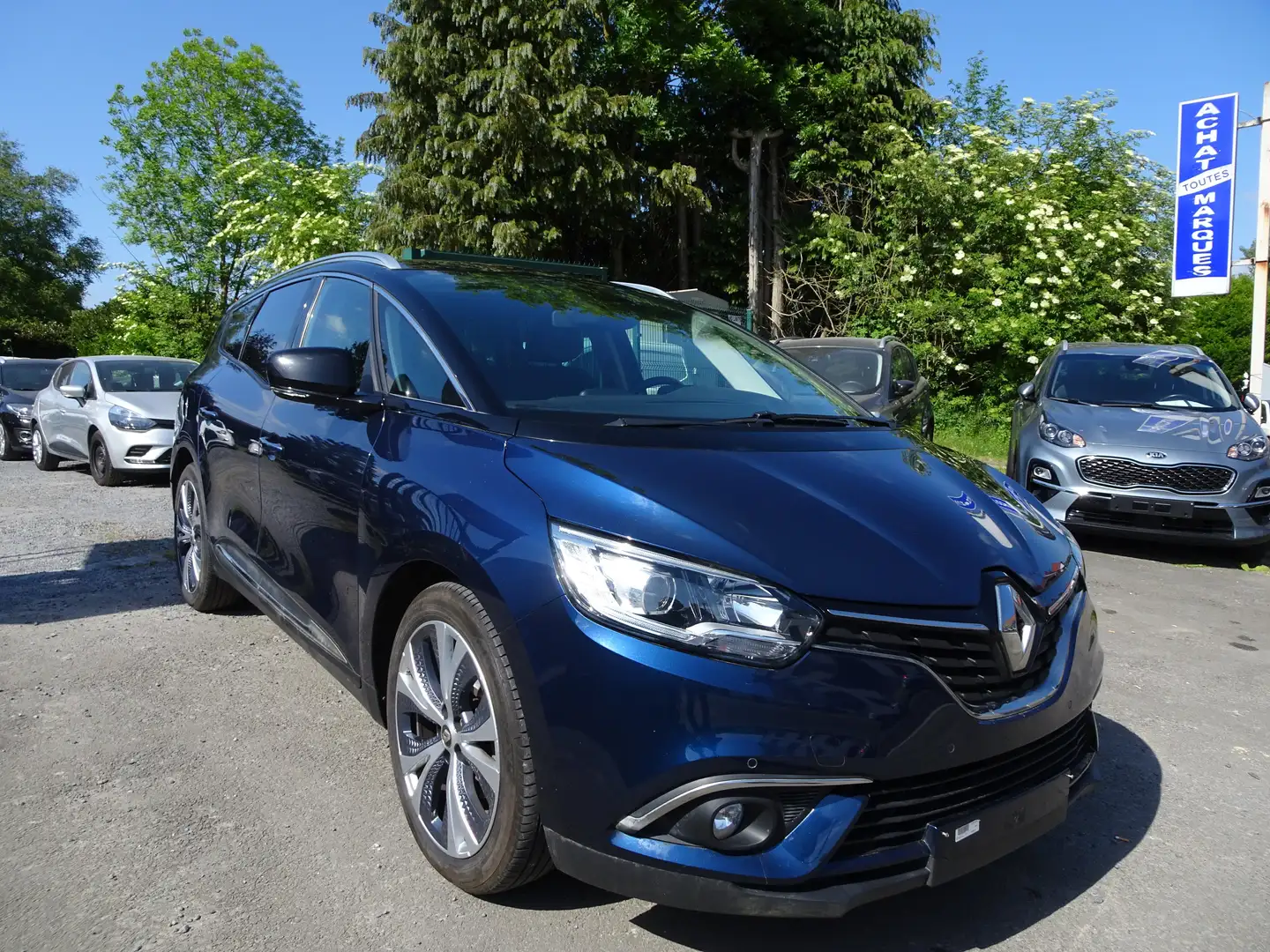 Renault Grand Scenic Scénic 1.33 TCe Intens EDC GPF (EU6.2) Blauw - 2