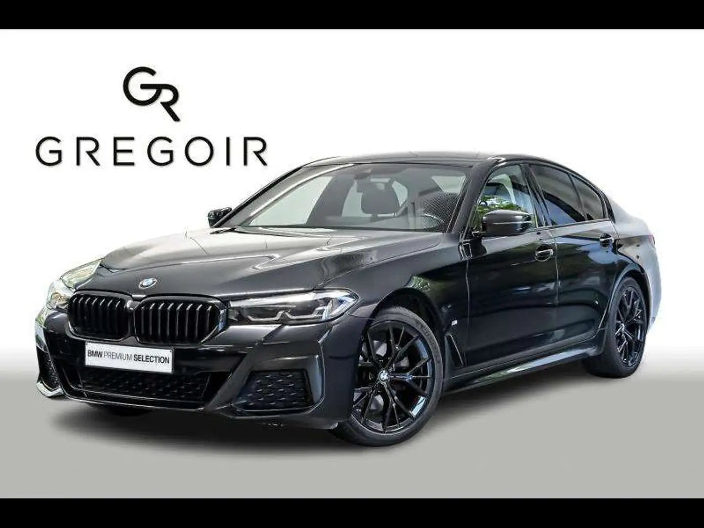 BMW 518 518d Schwarz - 1