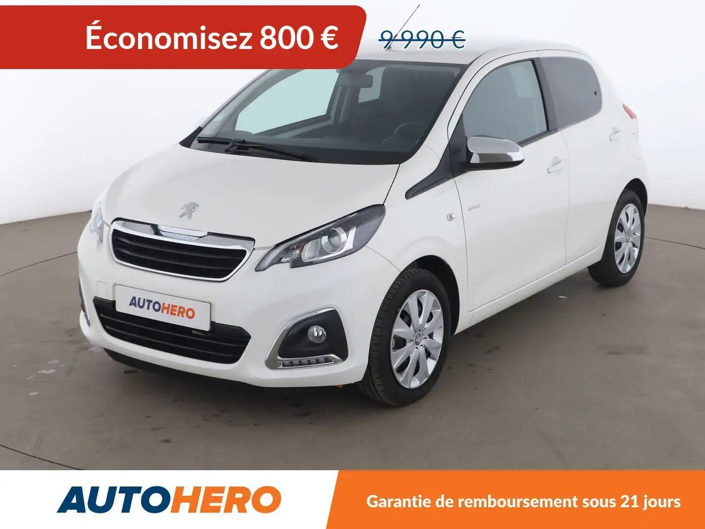 Peugeot 108 1.0 VTi Style Blanc - 1