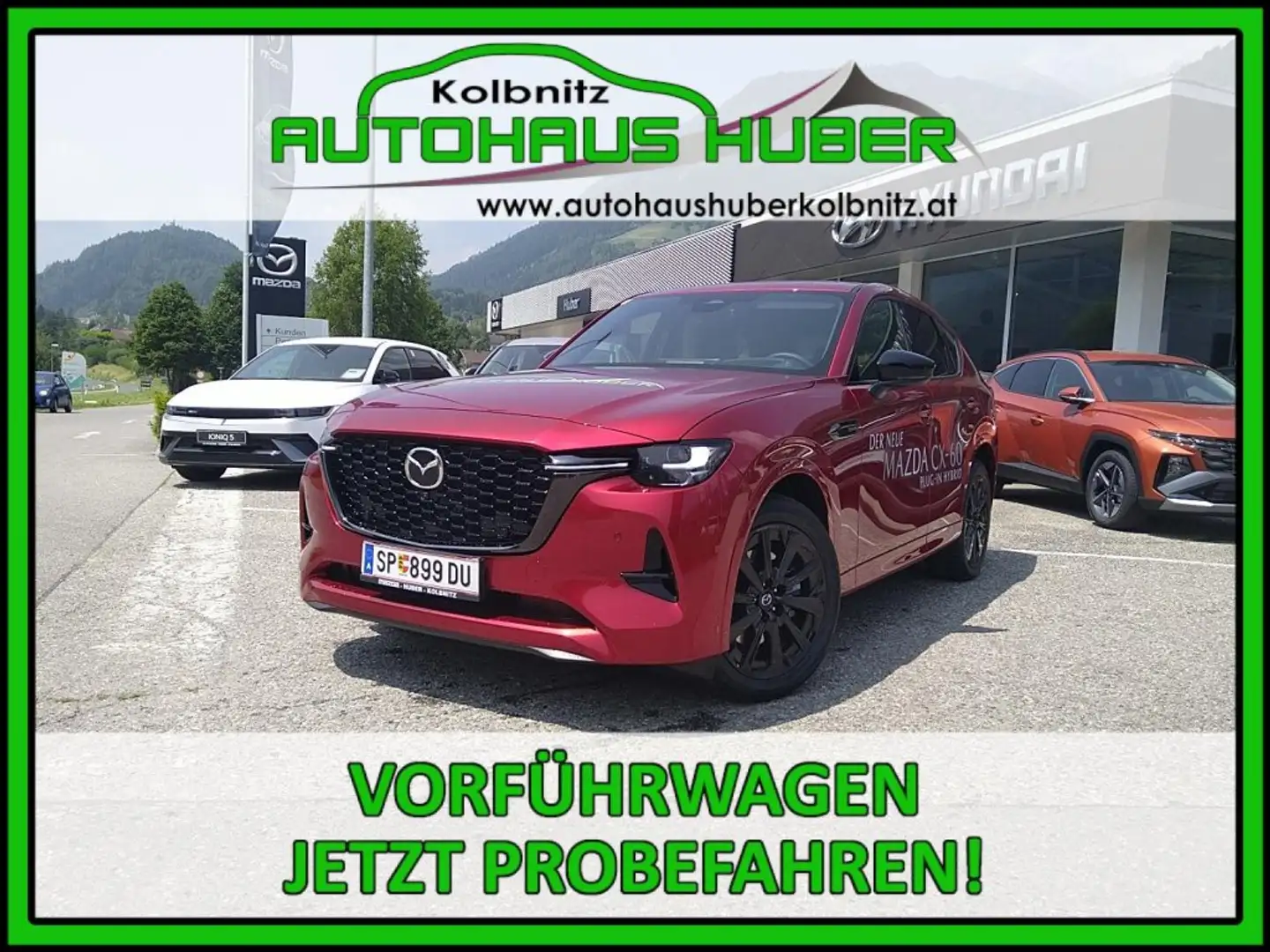 Mazda CX-60 2,5 BENZIN-PHEV AUT AWD HOMURA COSO DRAS Rot - 1