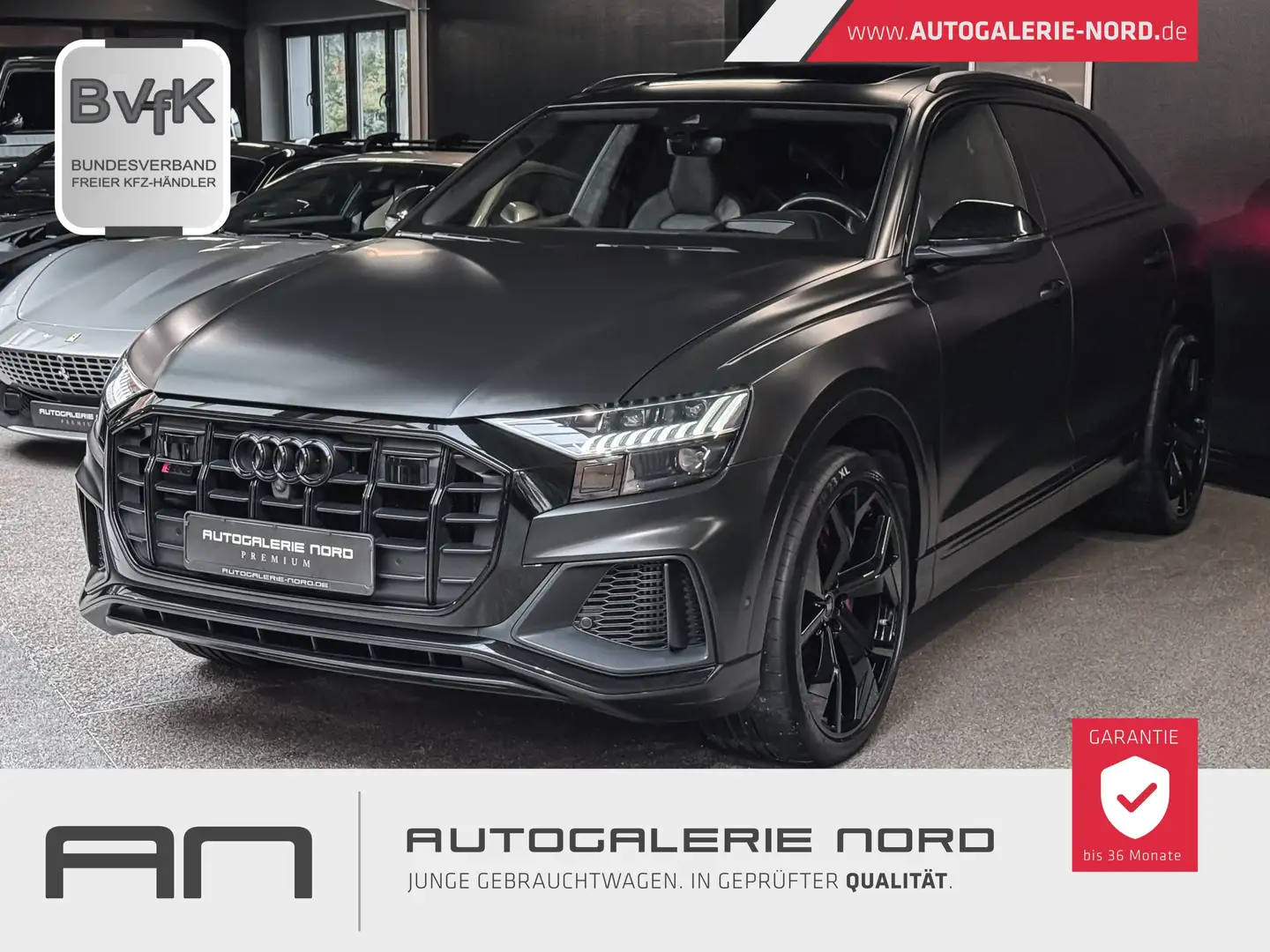 Audi SQ8 4.0 TDI B&O+HeadUp+Pano+Standheiz. Grau - 1