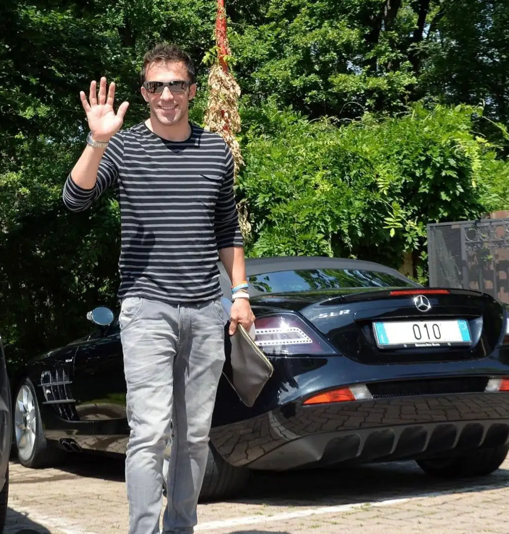 Mercedes-Benz SLR ROADSTER  ALEX DEL PIERO Negru - 2
