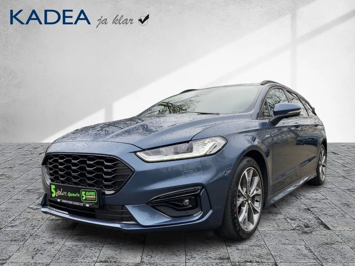 Ford Mondeo Turnier ST-Line LED|ACC|el.Heckklappe|KAM Bleu - 2