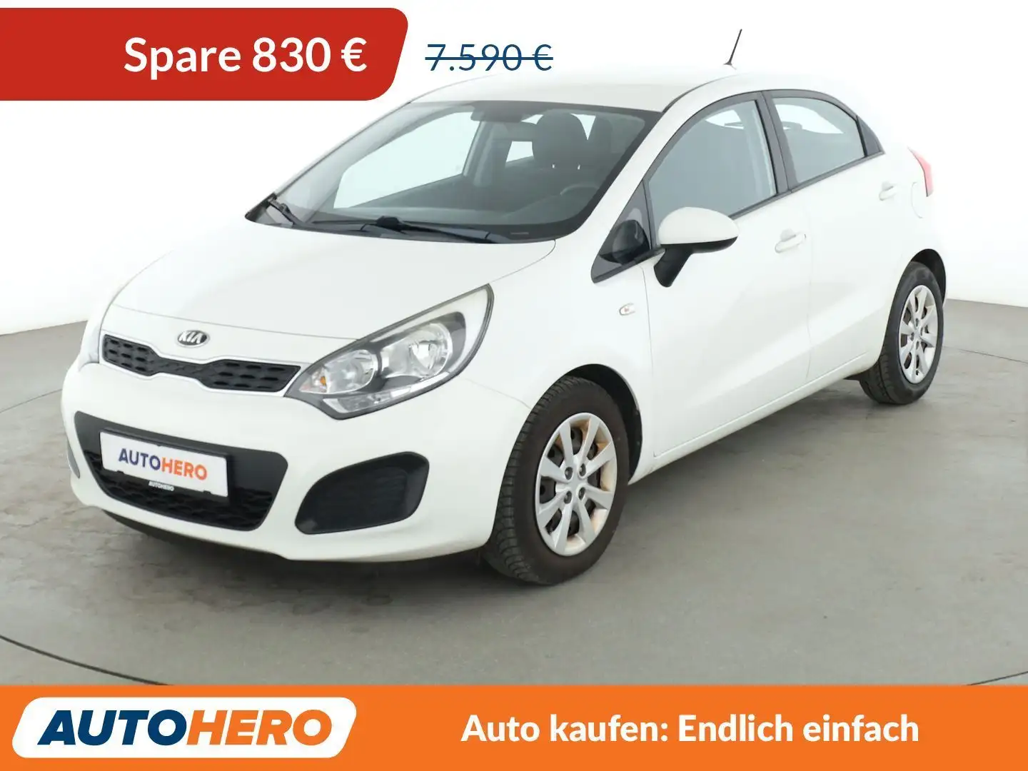 Kia Rio 1.2 Edition 7 *KLIMA*GARANTIE* Weiß - 1