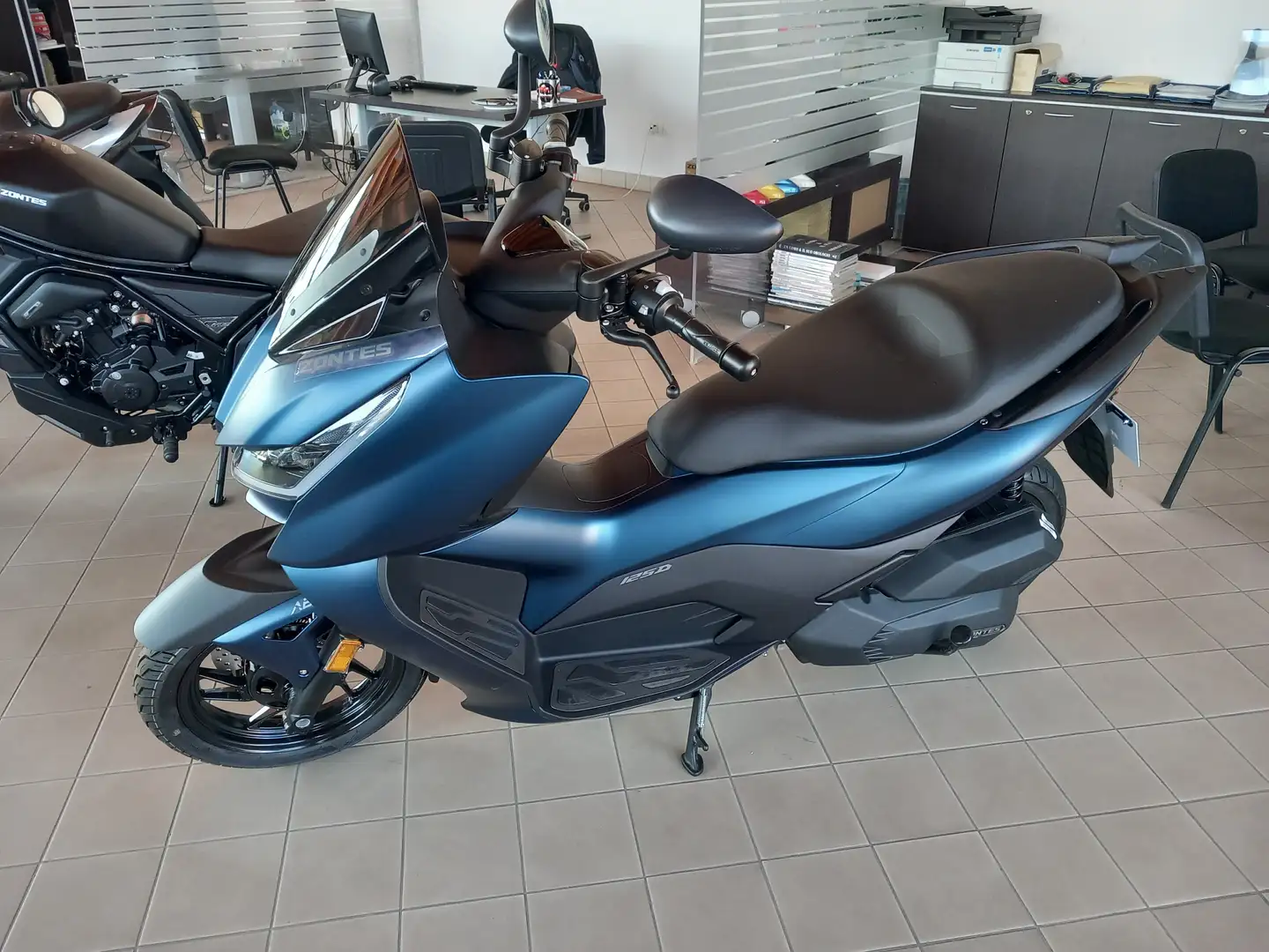 Zontes 125 D Blu/Azzurro - 2