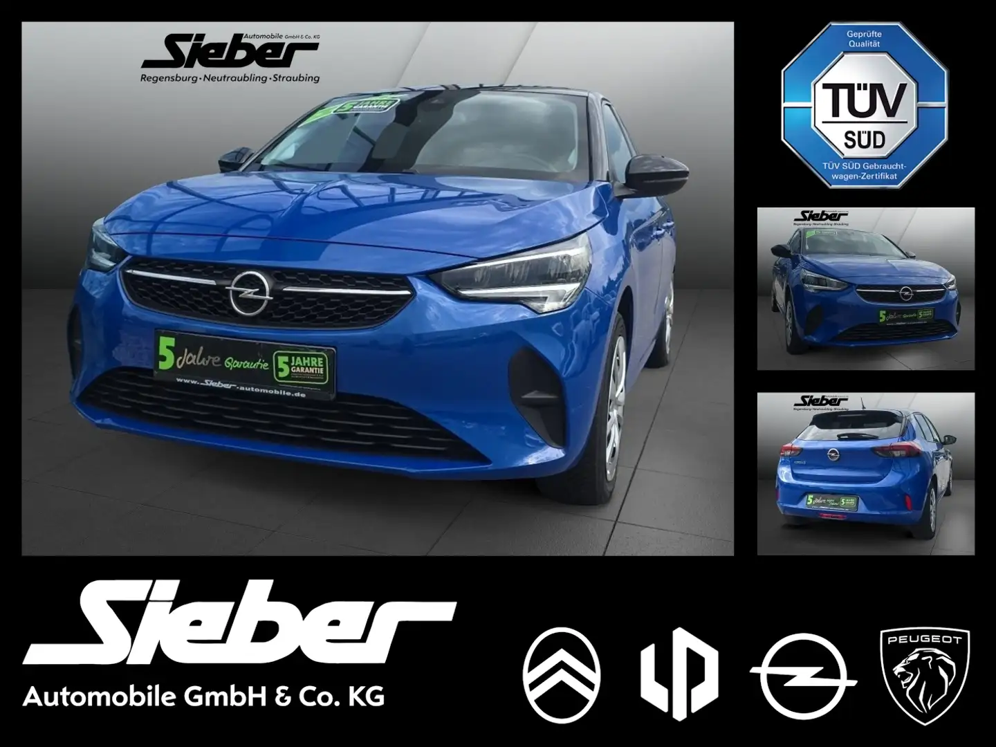 Opel Corsa-e Edition *3-PH-OBC*LED*Sitzheizung* Azul - 1