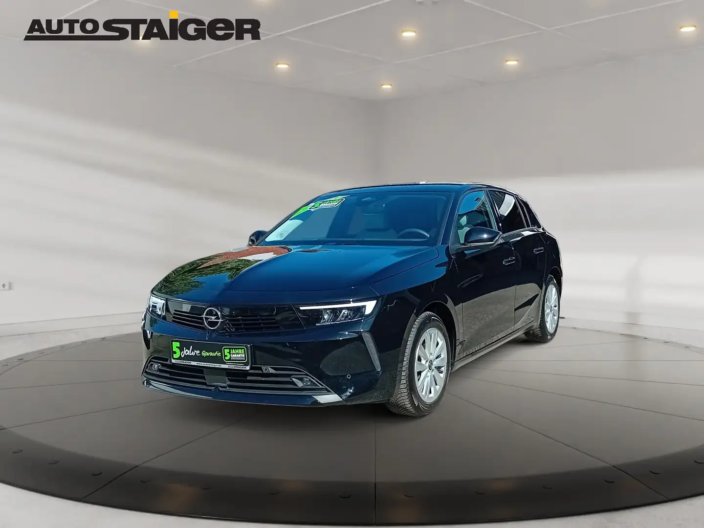Opel Astra 1.2 Turbo  AHK*Allwetter*Navi*Winterpaket Schwarz - 2